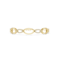 Elegant Oval Link Diamond Bracelet for Women