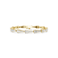 The Stepped Baguette Diamond Statement Bracelet