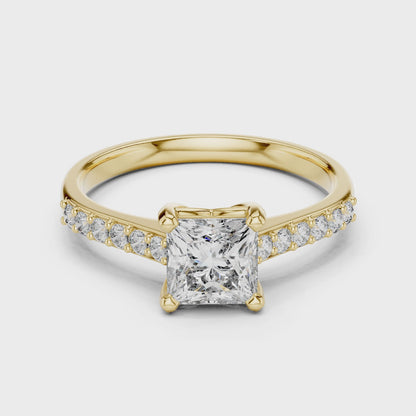 Princess Radiance Diamond Ring