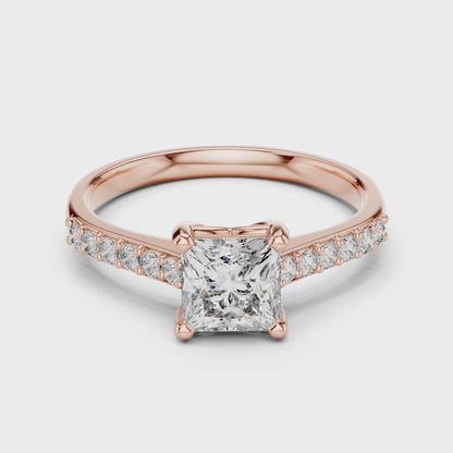 Princess Radiance Diamond Ring