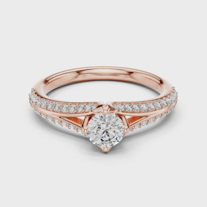 Eternal Twist Diamond Ring