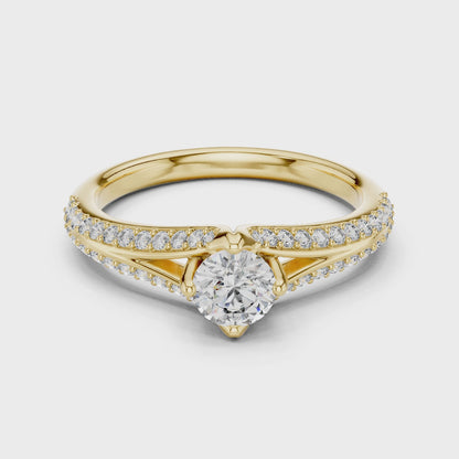 Eternal Twist Diamond Ring